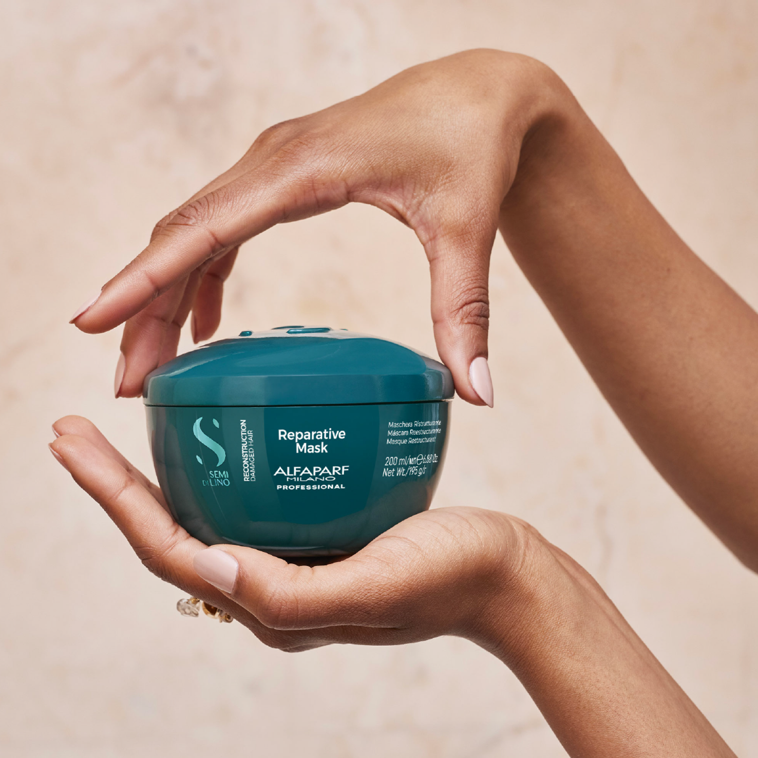 Reparative Mask Semi Di Lino Alfaparf 200 ml – Distribuidora Alhóndiga