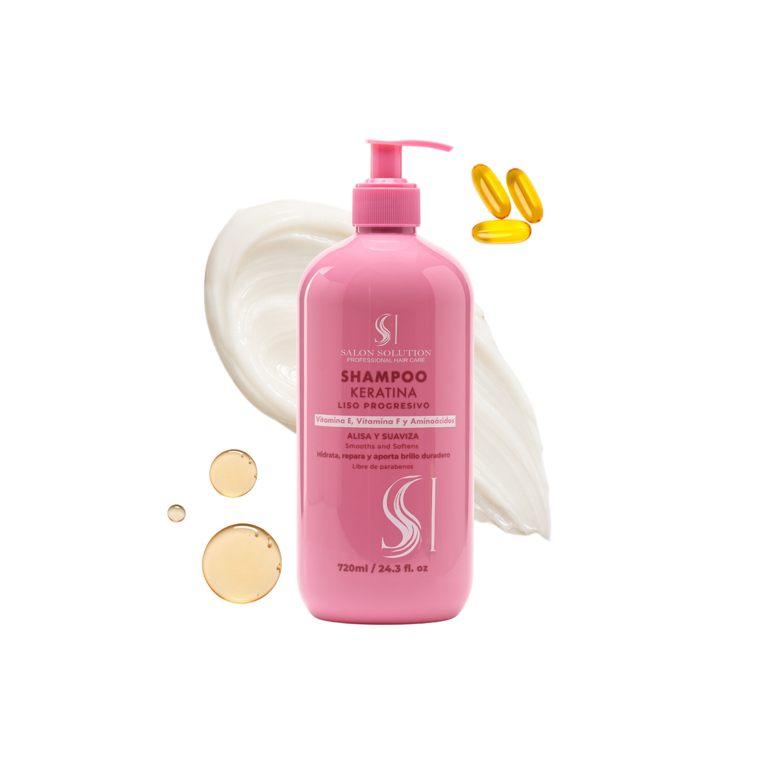 Shampoo Keratina 720ml Salon Solution
