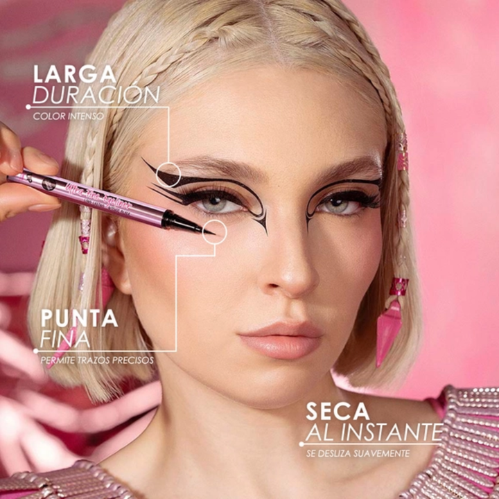 Ultra Fine Eyeliner Pink Up