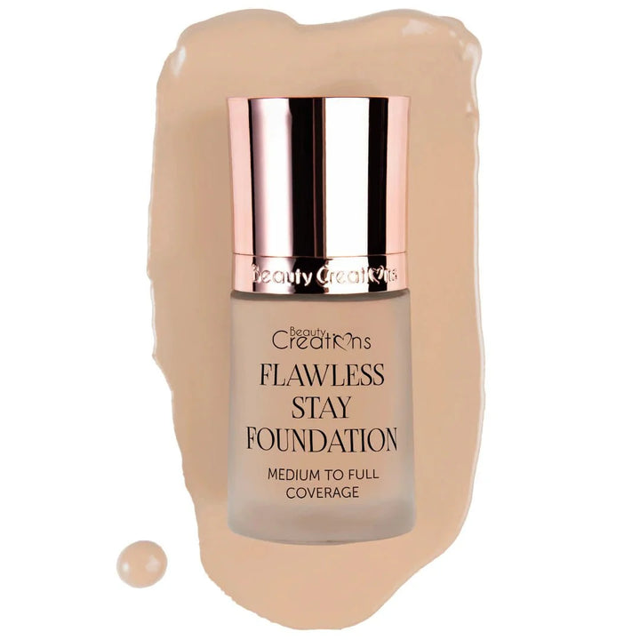 Flawless Stay Base Líquida Maquillaje Beauty Creations