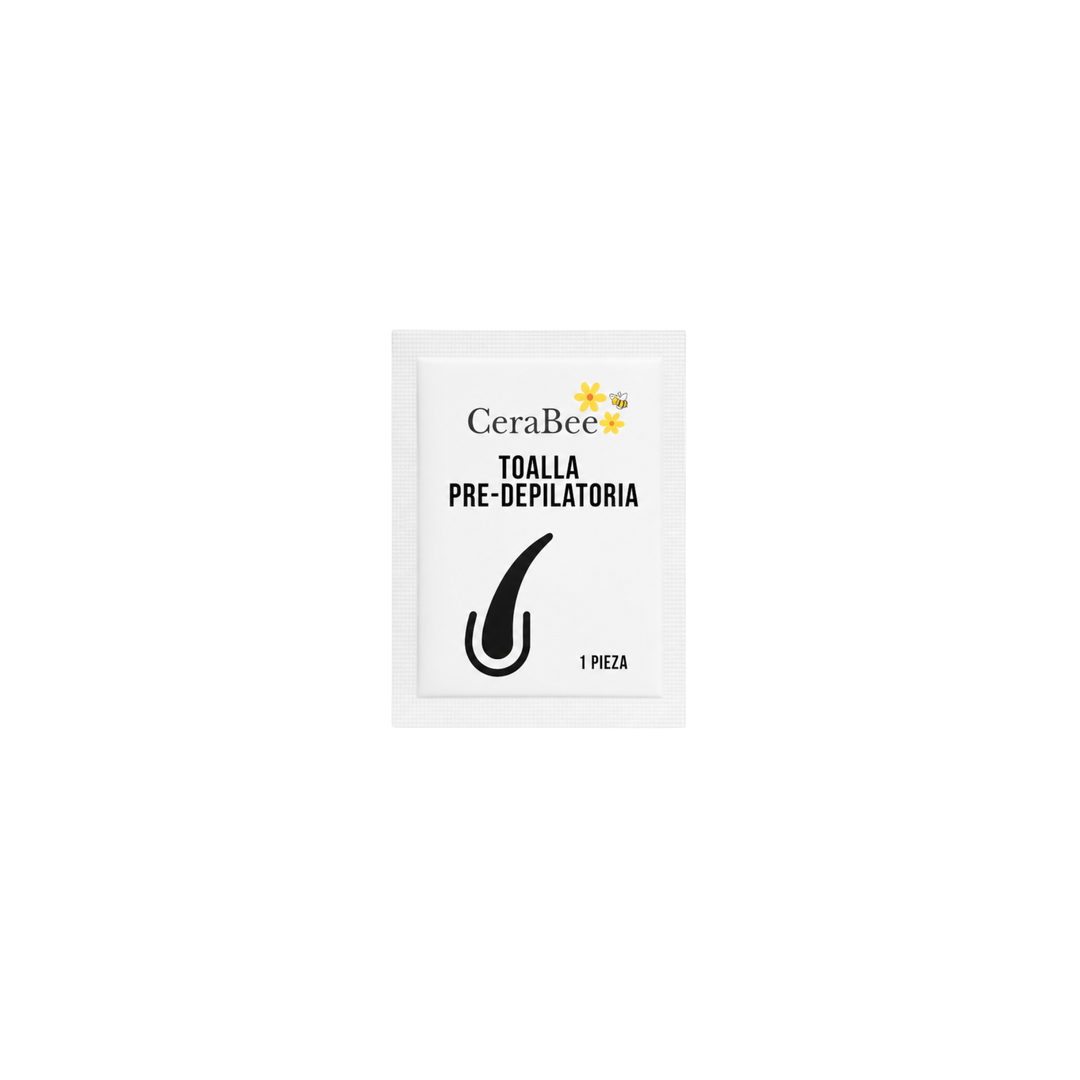 Toalla Pre Depilatoria CeraBee