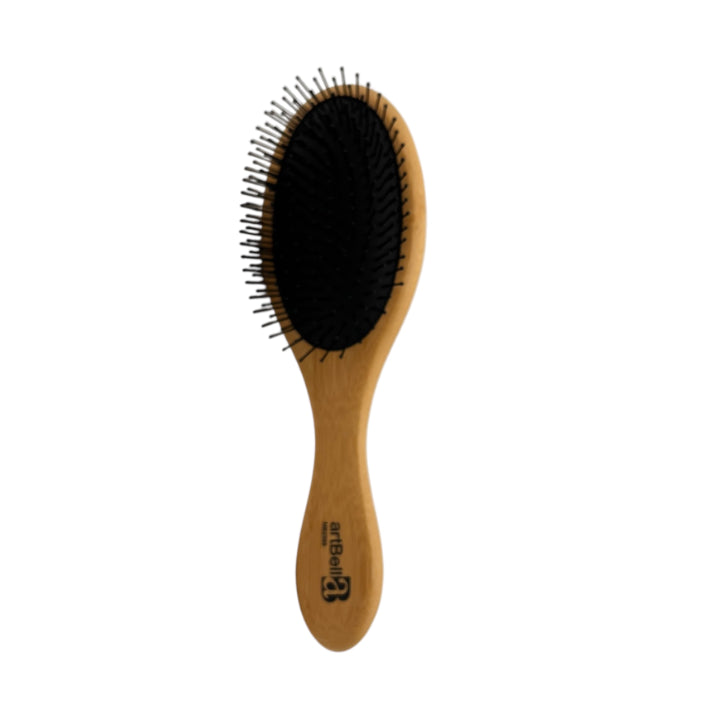 Cepillo de Madera de Bamboo Ovalado con Cerda Suave Artbell MB2359