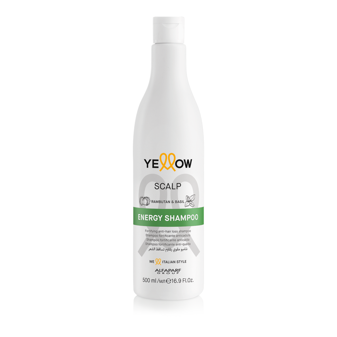 Shampoo Energy Scalp Anticaída Yellow Alfaparf 500 ml