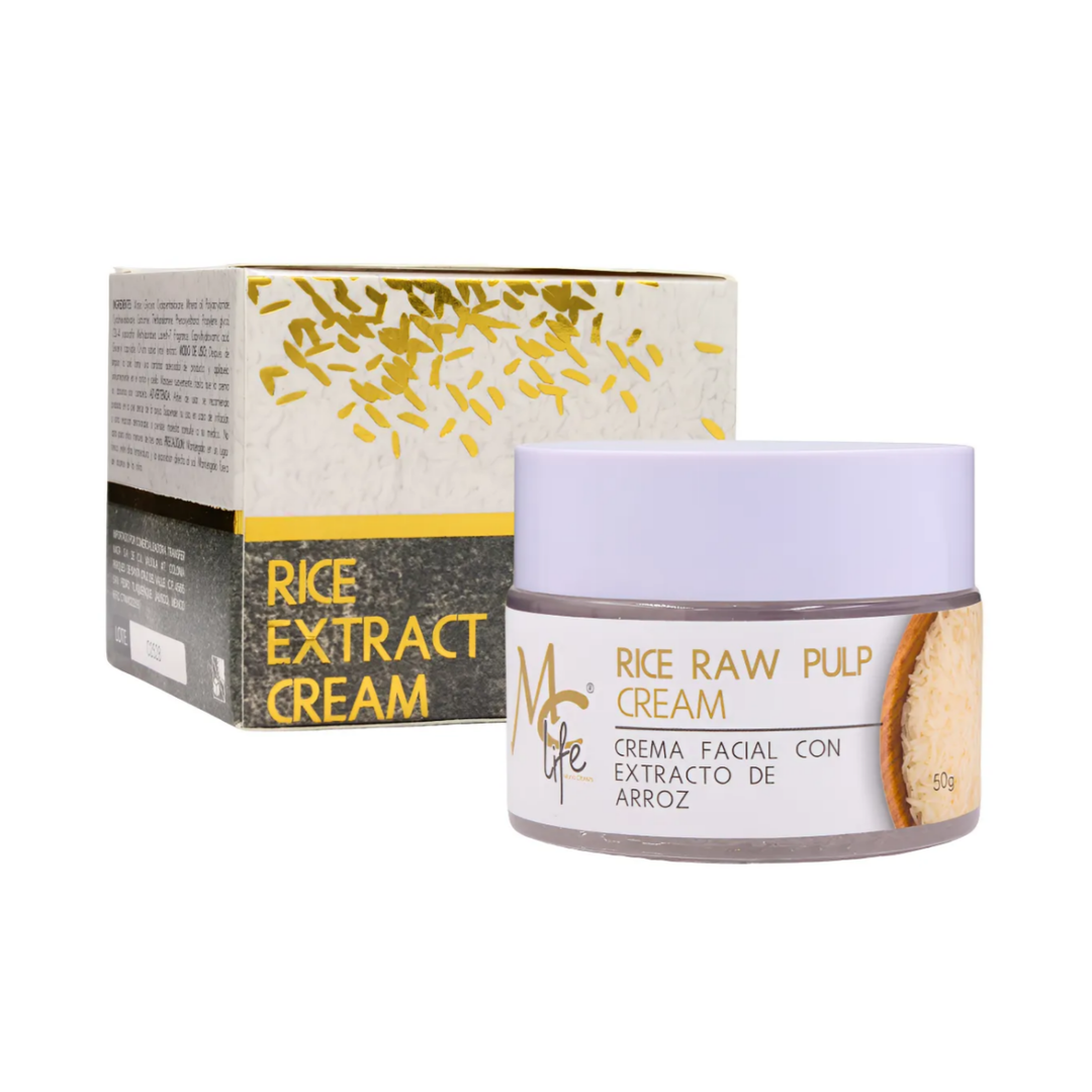 Crema Facial con Extracto de Arroz Mc Life 50 g