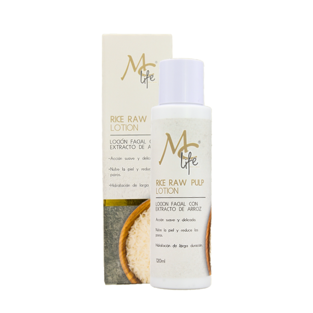 Loción Facial con Extracto de Arroz Mc Life 120 ml