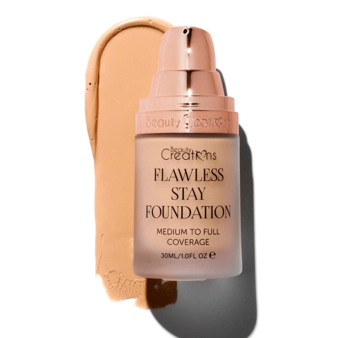 Flawless Stay Base Líquida Maquillaje Beauty Creations