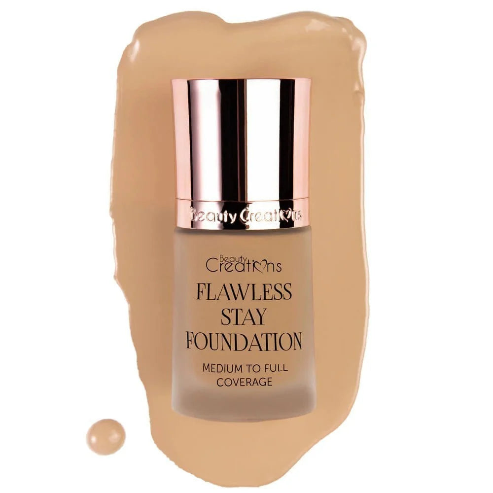 Flawless Stay Base Líquida Maquillaje Beauty Creations