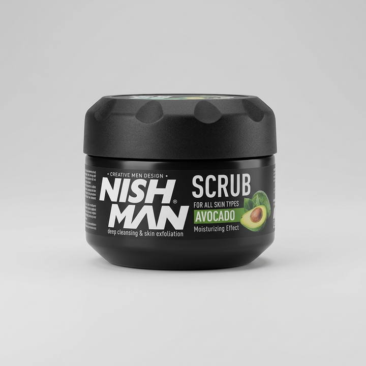 EXFOLIANTE DE AGUACATE 300 ml - NISH MAN