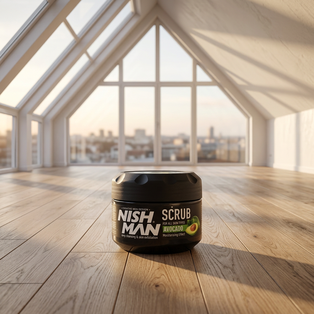 EXFOLIANTE DE AGUACATE 300 ml - NISH MAN