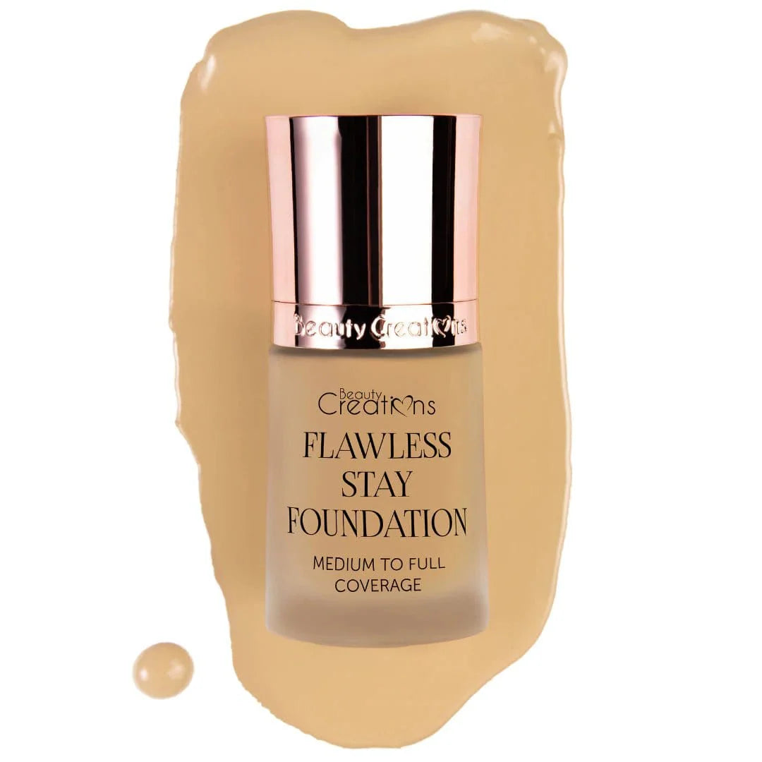 Flawless Stay Base Líquida Maquillaje Beauty Creations