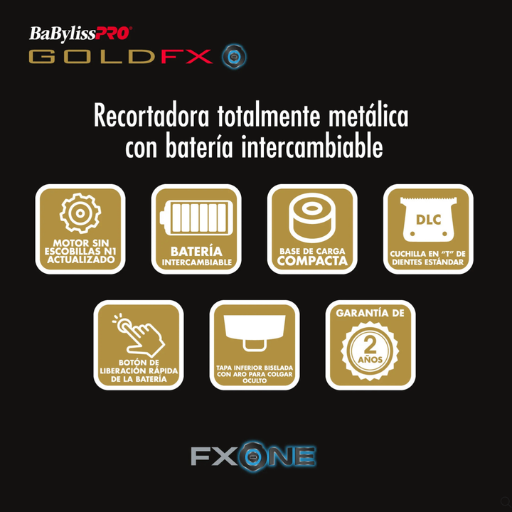 Clipper & Trimmer GOLD FX ONE BaBylissPRO FXHOLPK20NE-GES