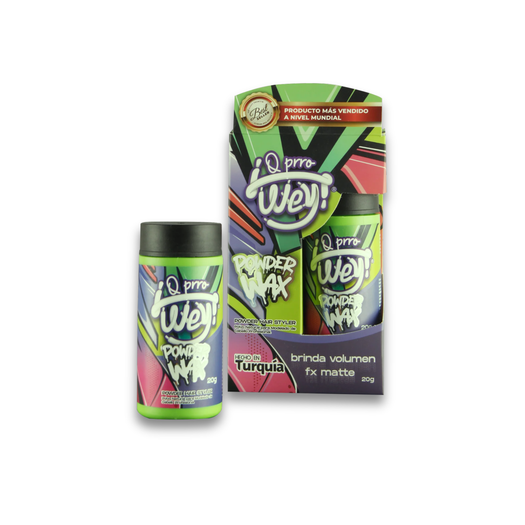 Polvo Texturizante de Volumen y Fijación Q prro Wey 20g