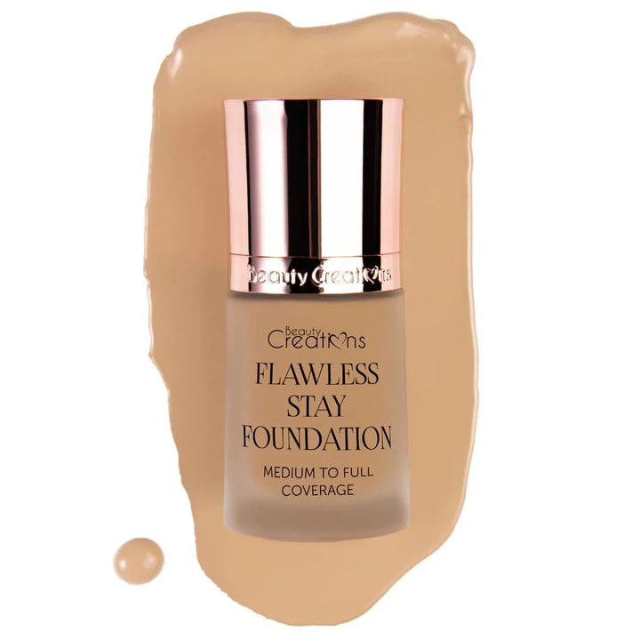 Flawless Stay Base Líquida Maquillaje Beauty Creations
