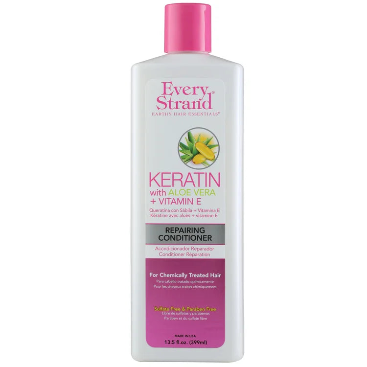Acondicionador Keratin con Aloe Vera Every Strand 399 ml