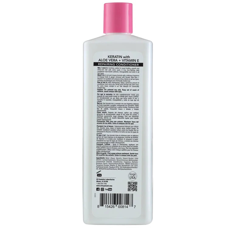 Acondicionador Keratin con Aloe Vera Every Strand 399 ml