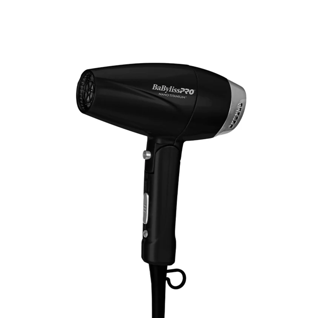 Secadora iónica plegable compacta de 1200 W Negra BaBylissPRO BNT910MBES