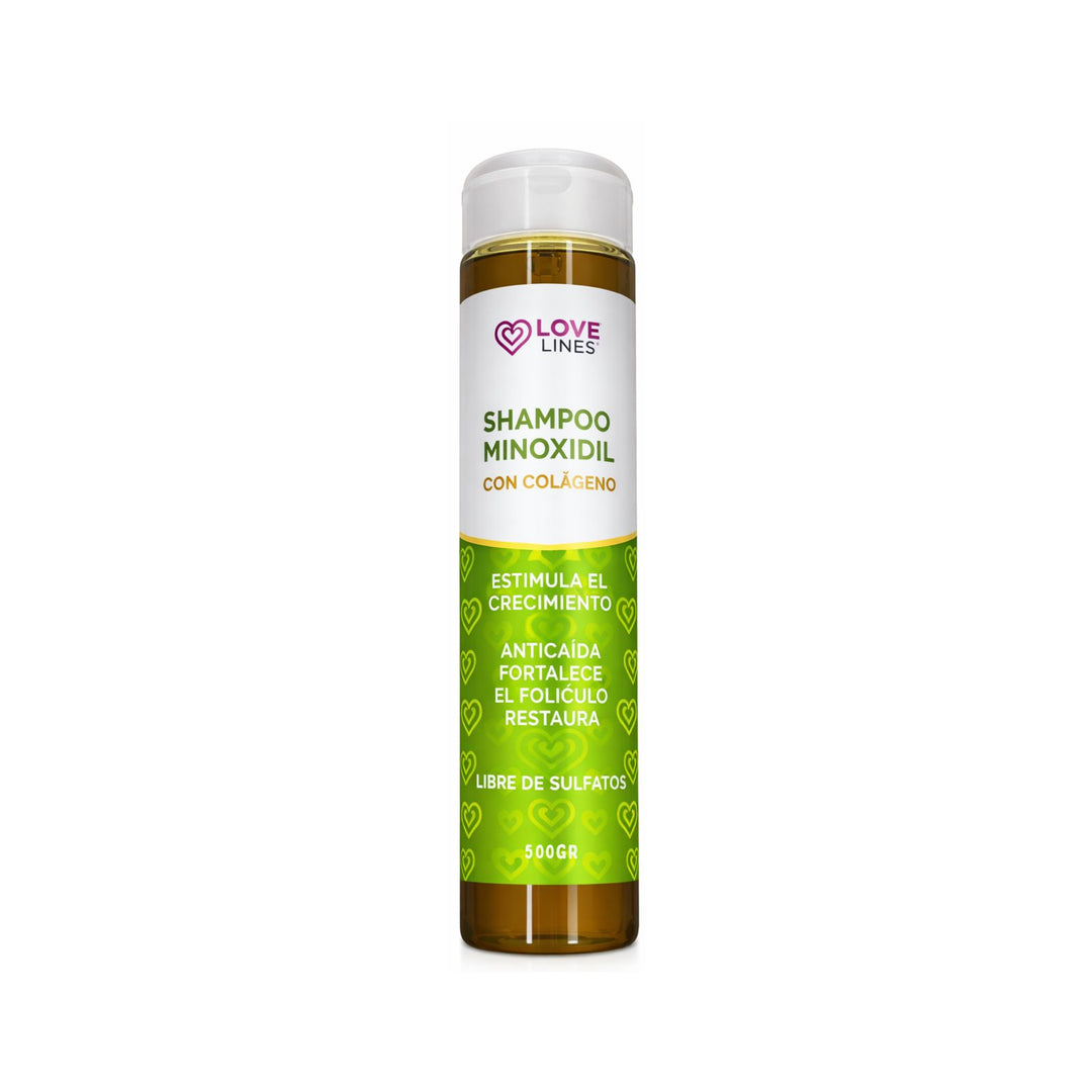 Shampoo con Minoxidil y Colágeno Love Liness 500 g