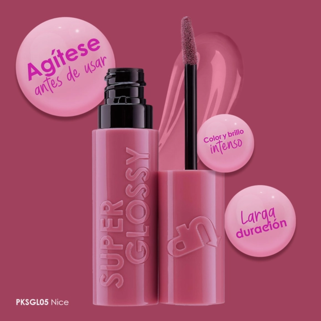 Super Glossy Pink Up