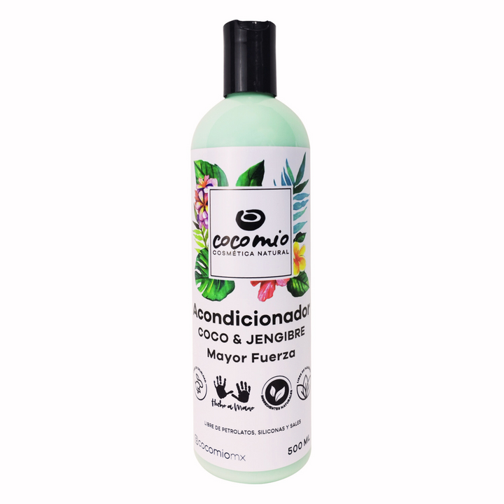 Mascarilla Acondicionadora 2 en 1 Mayor Fuerza Coco-Jengibre Coco Mio 500 ml