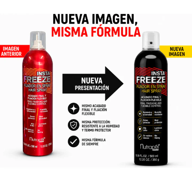 Insta Freeze Spray Nutrapel 500 ml