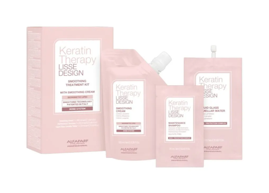 Lisse Design Smoothing Treatment Kit Express Keratin Therapy Alfaparf