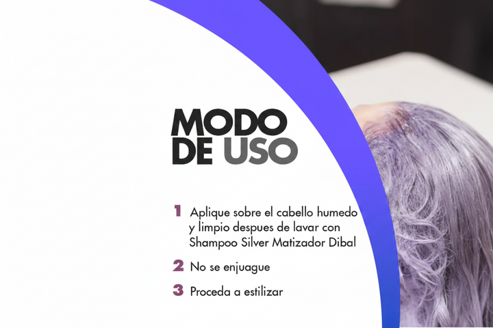 Tratamiento Matizador Silver Leave in Treatment 250ml - DIBAL