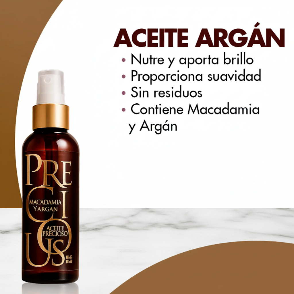 Aceite Precious Macadamia y Argán 60 ml - DIBAL