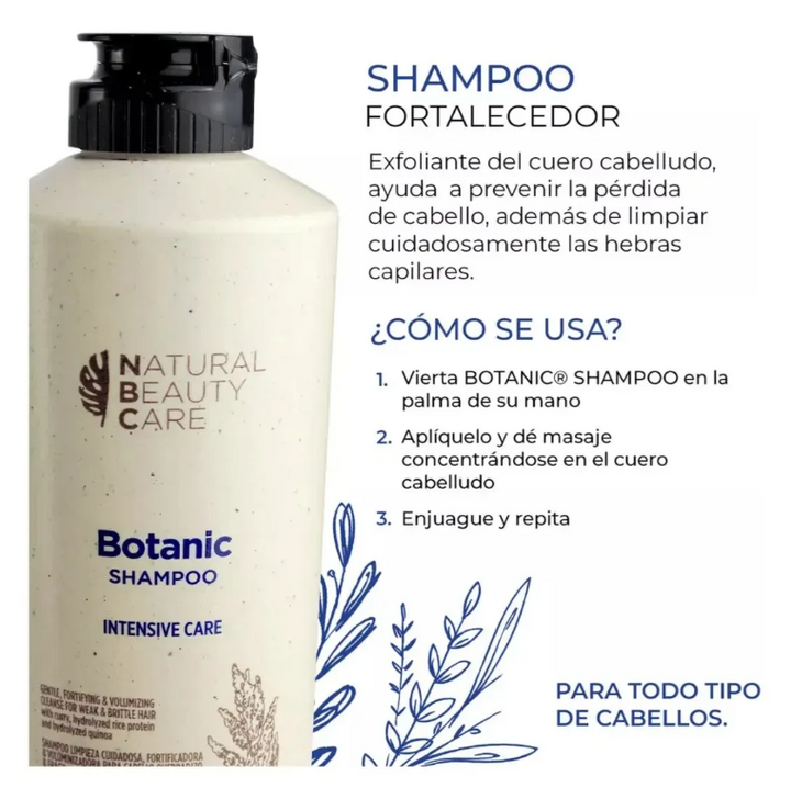 Botanic Shampoo Fortificador 300 ml - NBC