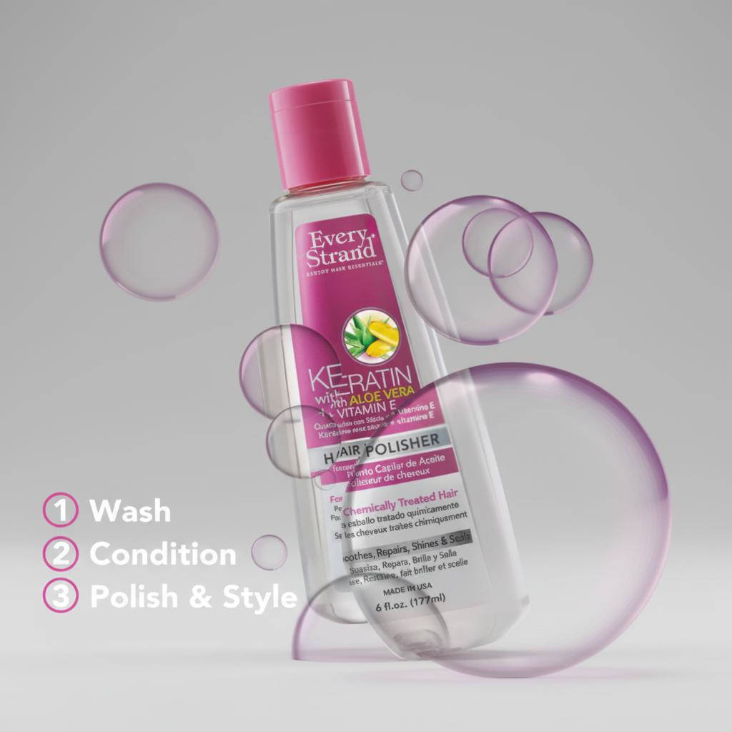 Serum Keratin con Aloe Vera 177 ml - EVERY STRAND