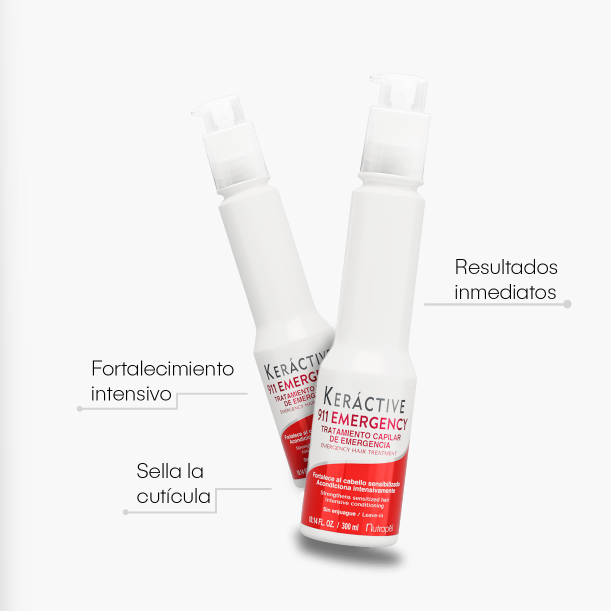 KERATIVE 911 EMERGENCY TRATAMIENTO CAPILAR DE EMERGENCIA 90 ml - NUTRAPEL