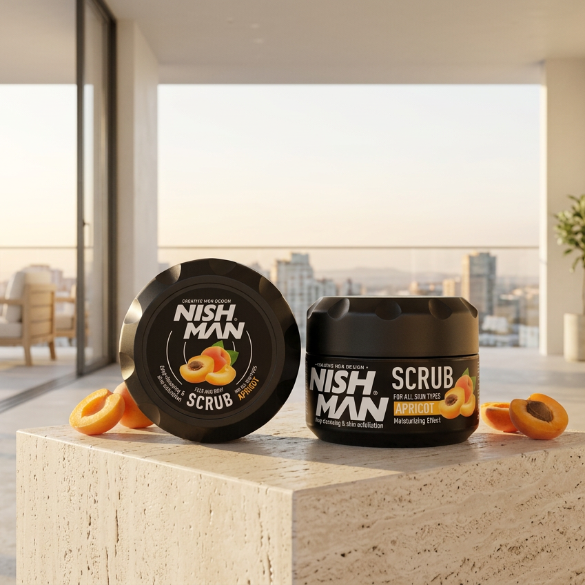 EXFOLIANTE DURAZNO 300ml - NISH MAN
