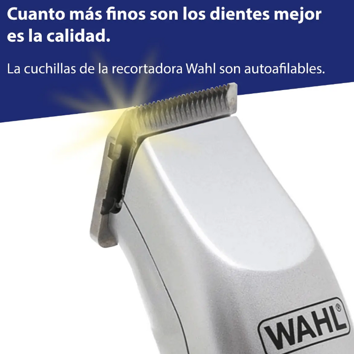 Kit Máquina Rasuradora Inalámbrica para Cabello y barba y Máquina recortadora nariz y oidos WAHL
