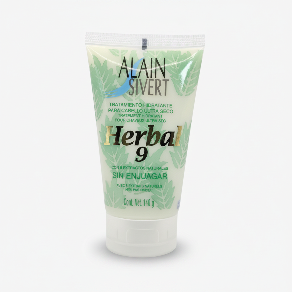 Tratamiento hidratante Herbal 9 para Cabello Ultra Seco 140 g - ALAIN SILVERT