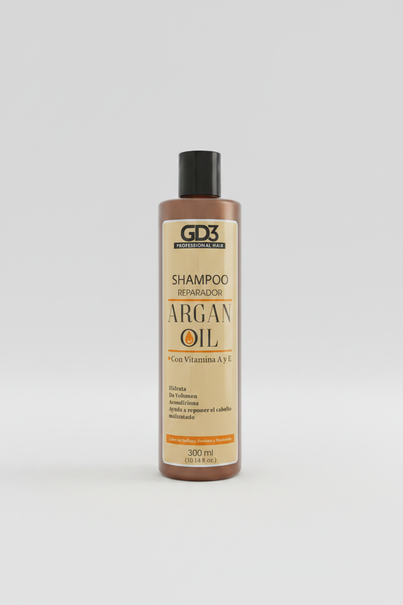 Shampoo Reparador Argan Oil 300ml - GD3