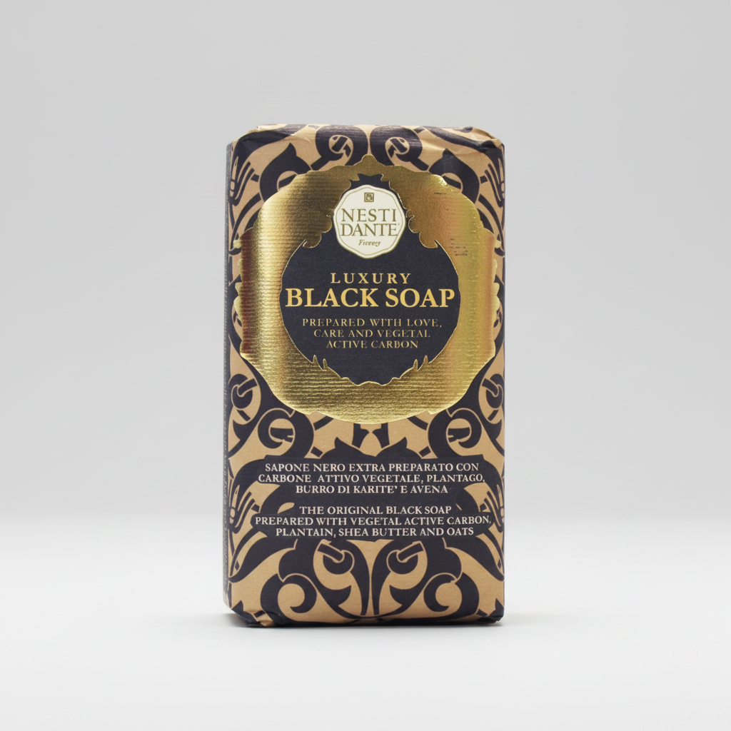 JABON LUXURY BLACK 250 g - NESTI DANTE