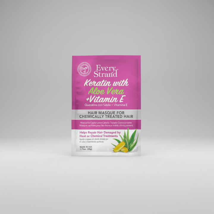 MASCARILLA CON KERATINA & ALOE VERA 50 g - EVERY STRAND