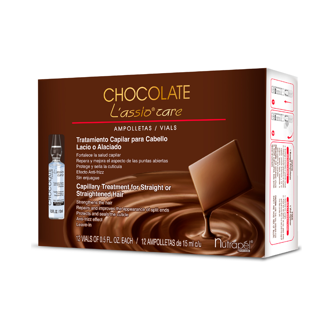 Chocolate L'assio Care 12 Ampolletas 15ml c/u