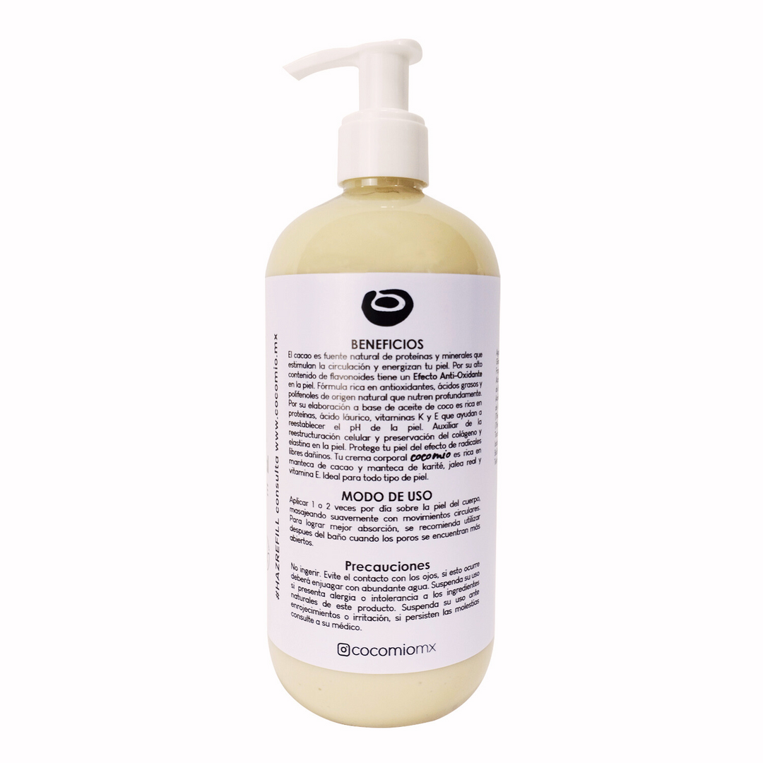 Crema Corporal Reparación Anti-Ox Coco-Chocolate Coco Mio 500 ml