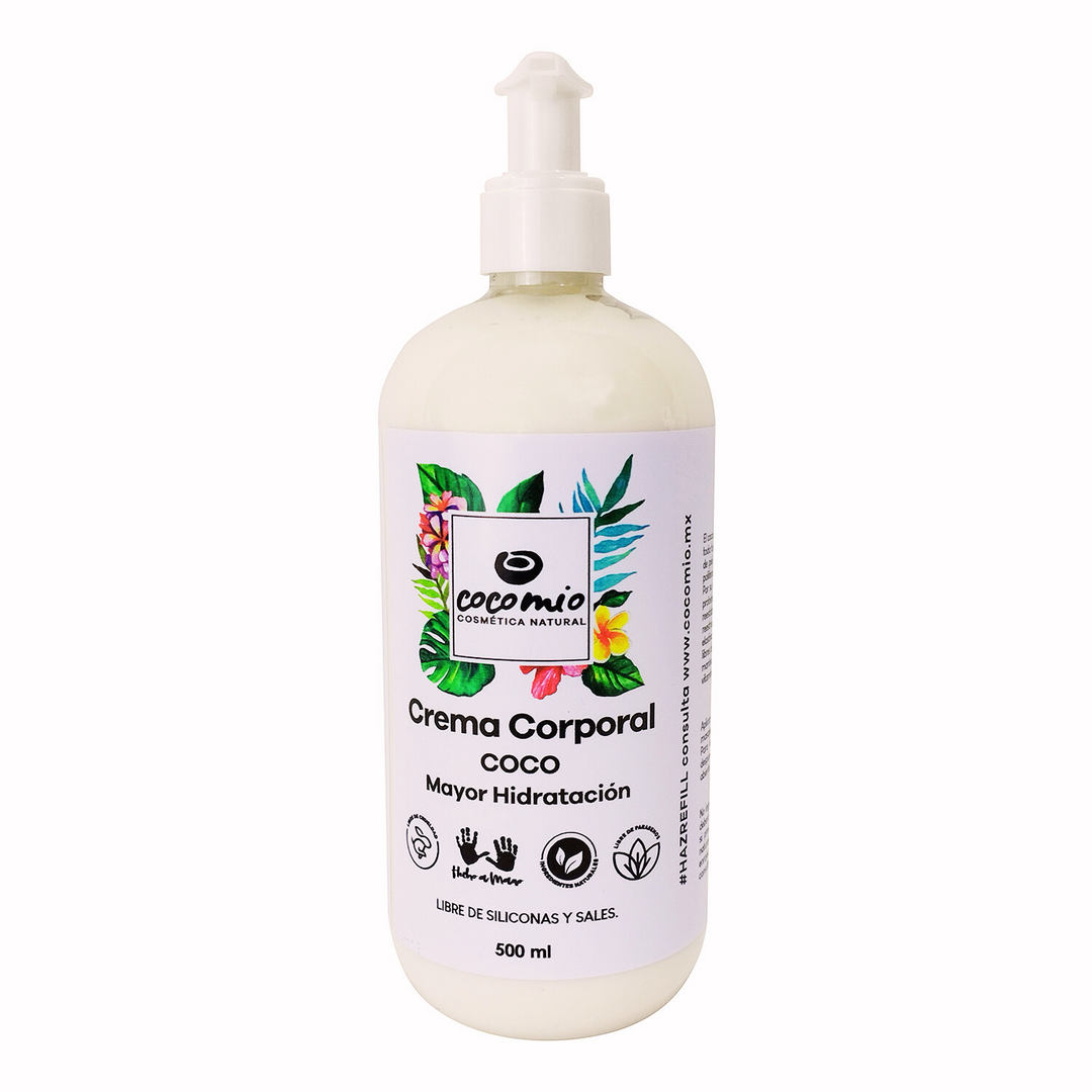 Crema Corporal Mayor Hidratación Coco Coco Mio 500 ml