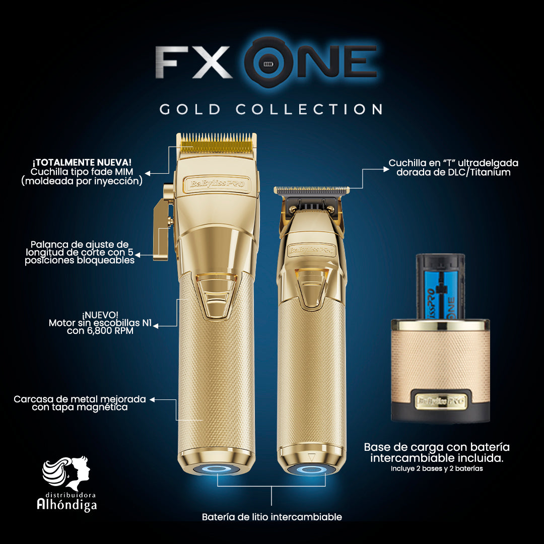 Clipper & Trimmer GOLD FX ONE BaBylissPRO FXHOLPK20NE-GES