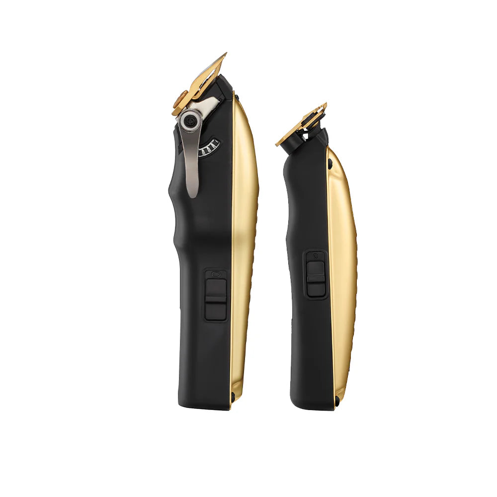 Combo Clipper & Trimmer Recortadoras LO-PROFX Dorado BaBylissPRO FXHOLPKLP-GES