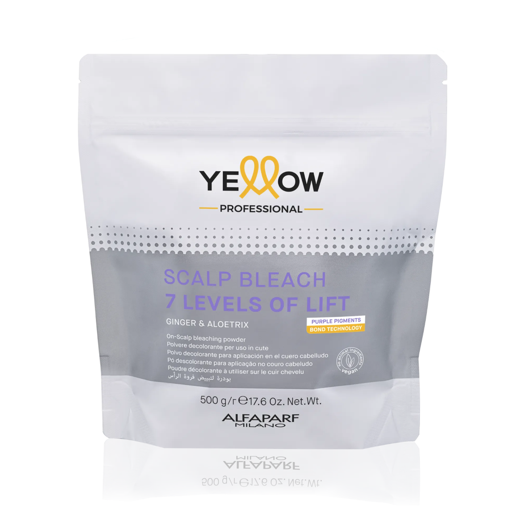 Decolorante Scalp Bleach Powder 7 Niveles Yellow Alfaparf 500 g