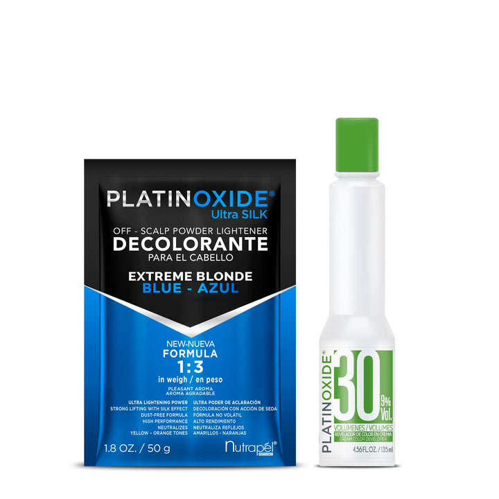 Decolorante Platinoxide + Peróxido 30 Volumenes