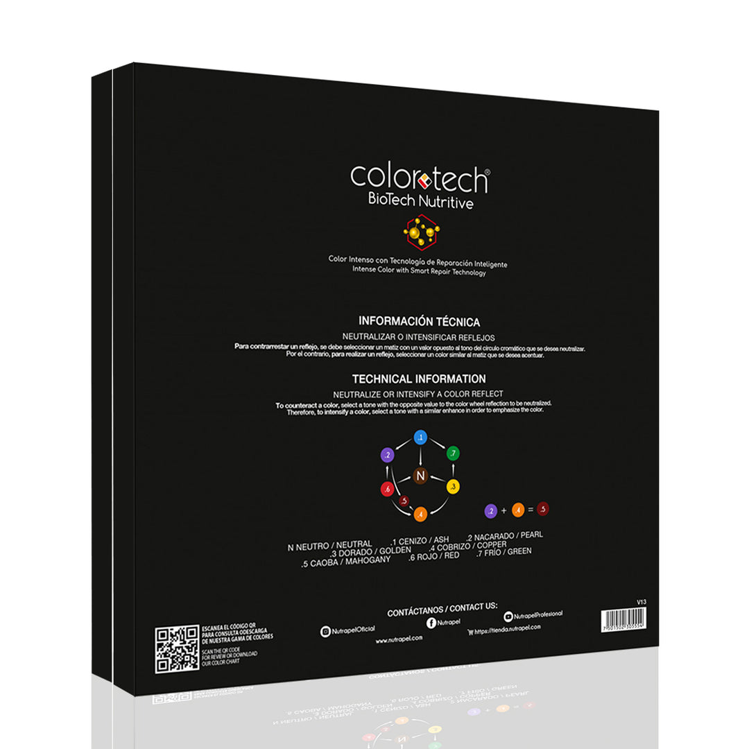 Color Technology Formula Gama de Colores Color Tech Nutrapel – Distribuidora Alhóndiga