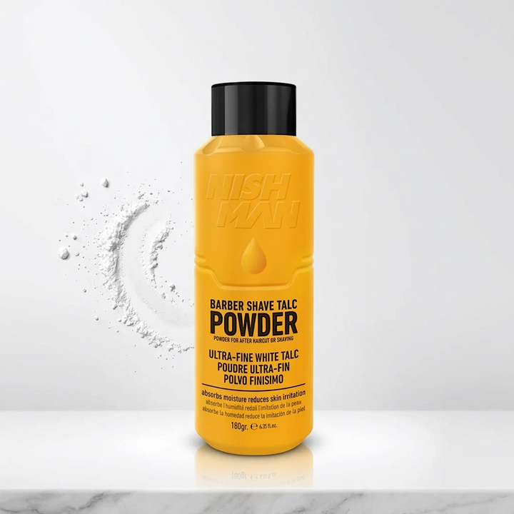 TALCO PARA CABELLO 180ml - NISH MAN