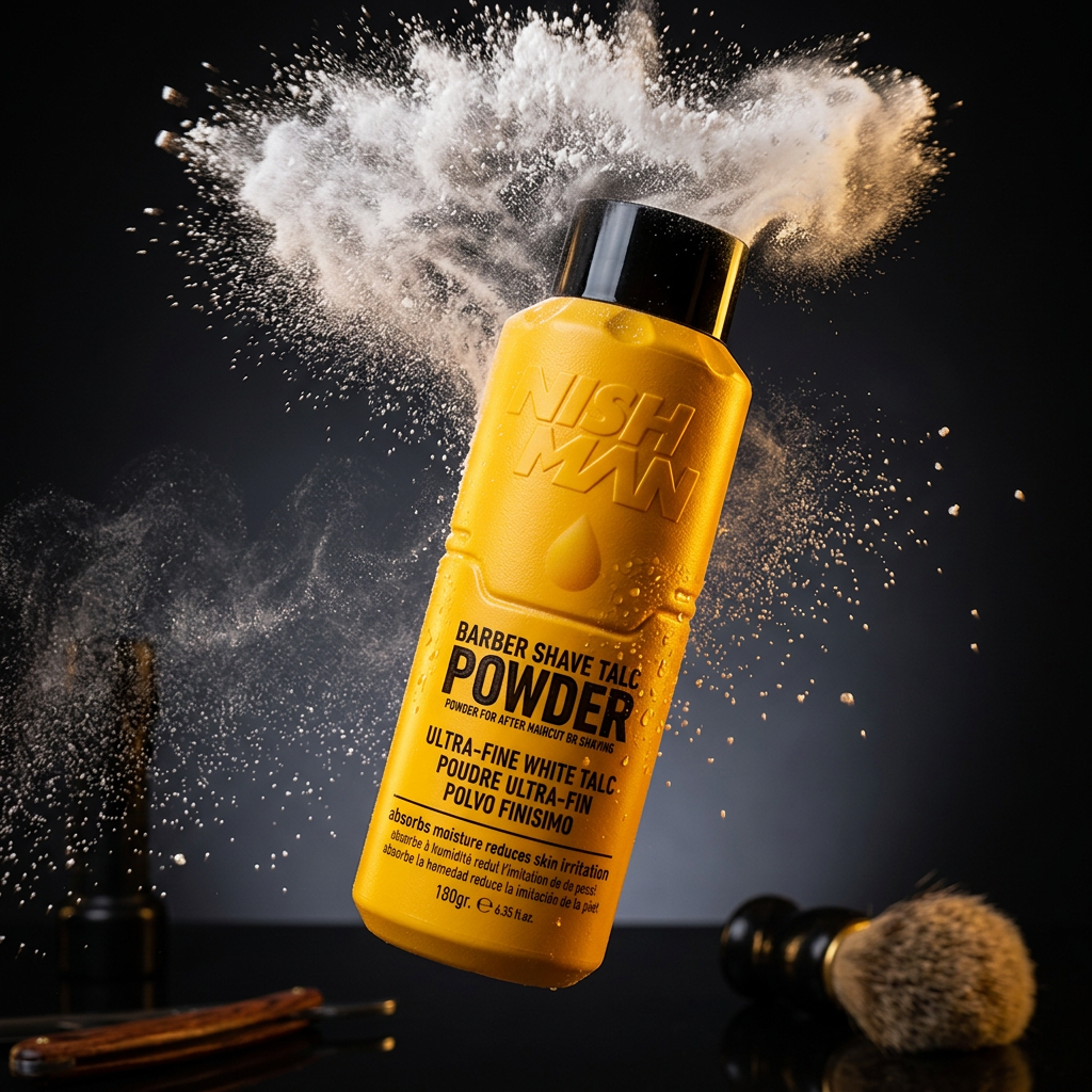 TALCO PARA CABELLO 180ml - NISH MAN
