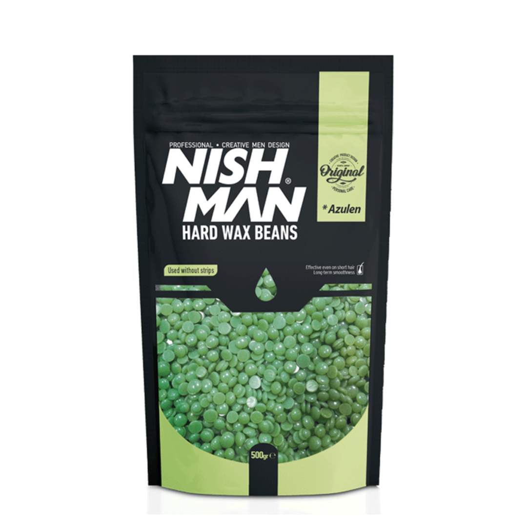 Cera para Depilar Granulada Azulen Profesional NISH MAN 500 g