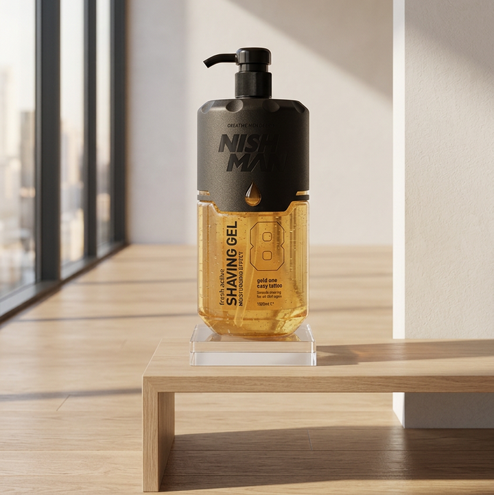 GEL PARA AFEITAR 8 1000ml - NISH MAN