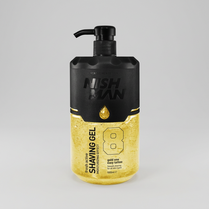 GEL PARA AFEITAR 8 1000ml - NISH MAN