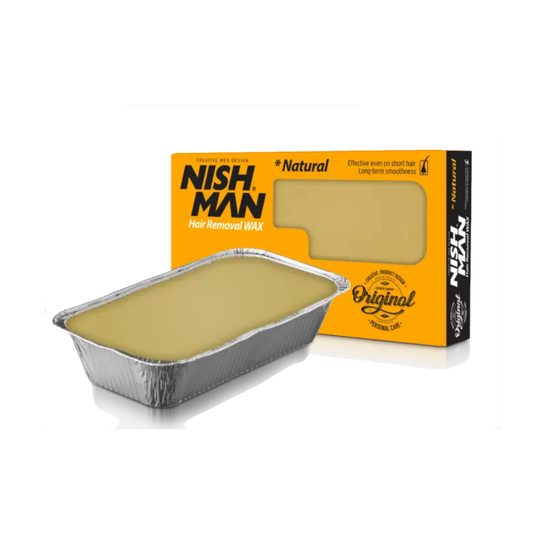 Cera para Depilar Natural NISH MAN 500 g